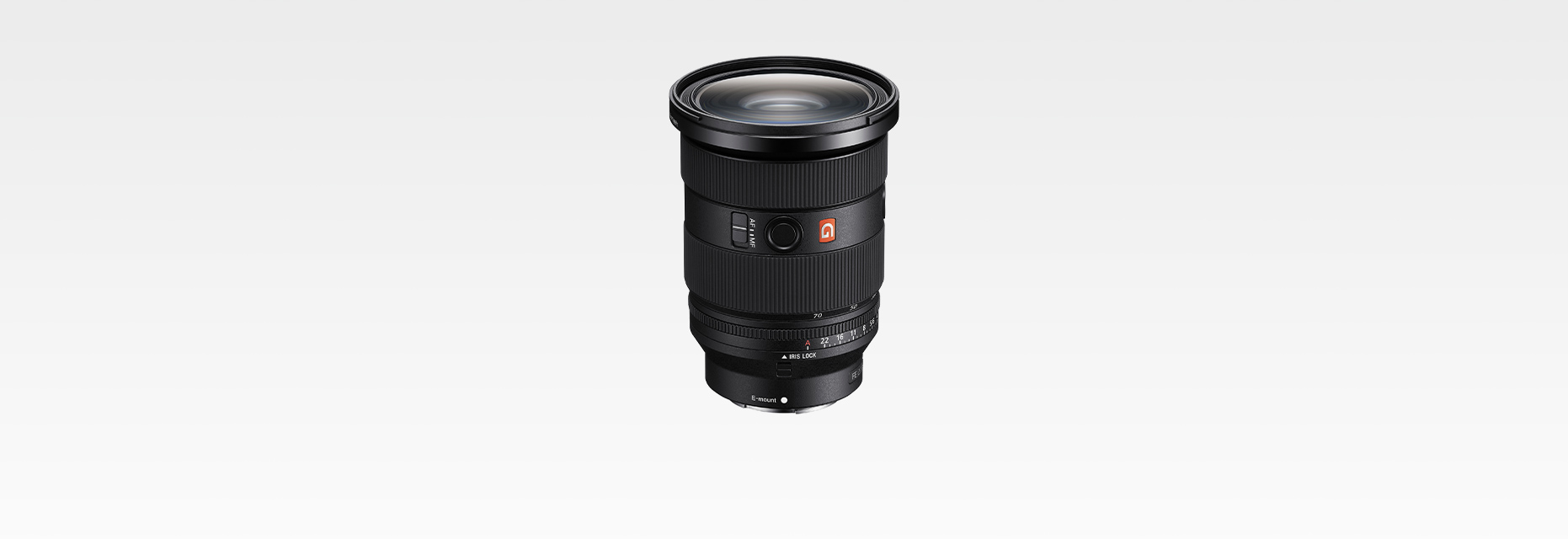 Produktový snímek objektivu FE 24–70 mm F2,8 GM II