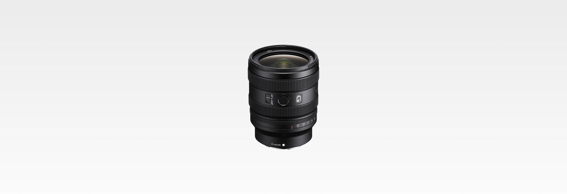 Produktový snímek objektivu FE 24–50 mm F2,8 G